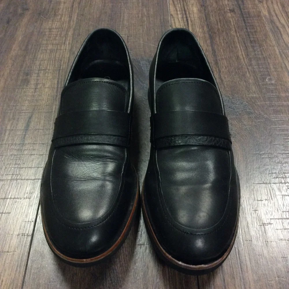 Calvin Klein Mens Forbes Dress Calf Slip On Loafer